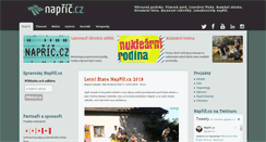Desktop Screenshot of napric.cz